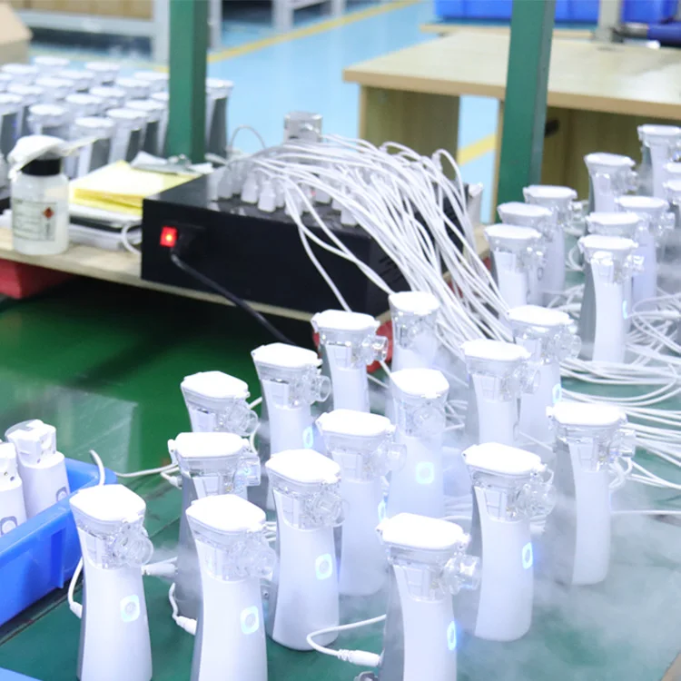 Rechargeable inhaler For kids adults portable handheld nebulizer ultrasonic mesh atomizer home care diffuser medical nebulizer