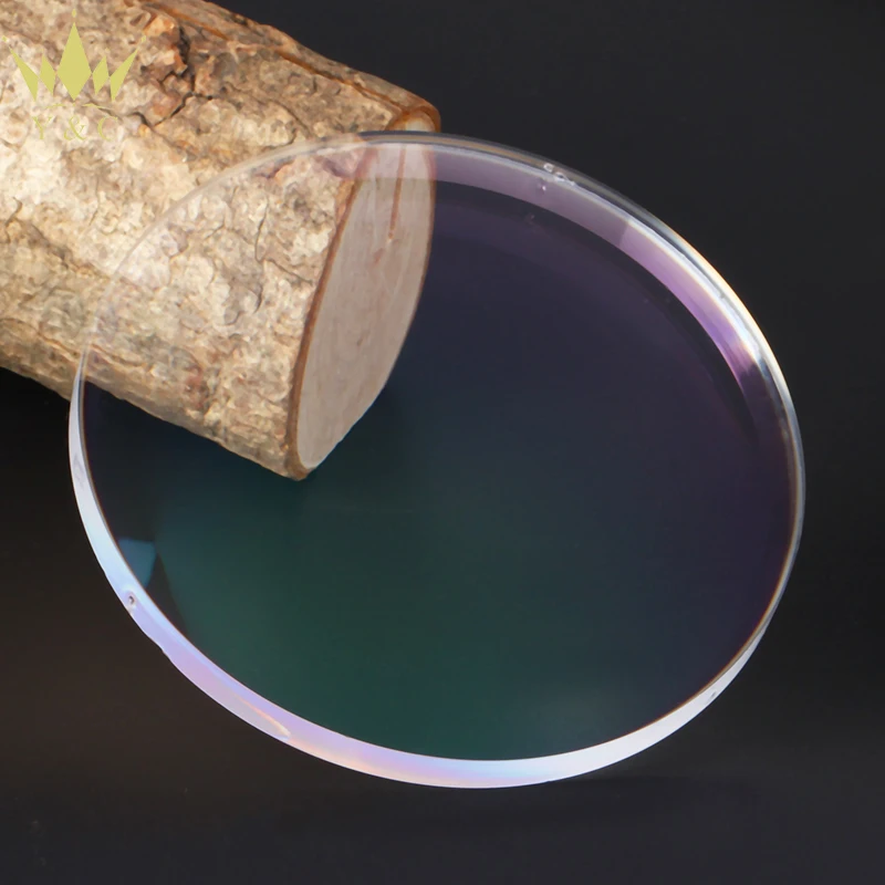 low prices 1.56 progressive multifocal blue cut UV420 hmc spectacle lentes opticos eyeglass lens