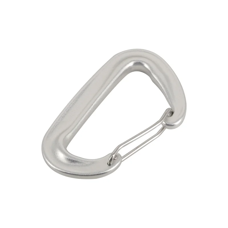 wholesale custom logo aluminum Carabiner hook Colorful Carabiner Clips Strong Climbing Carabiner