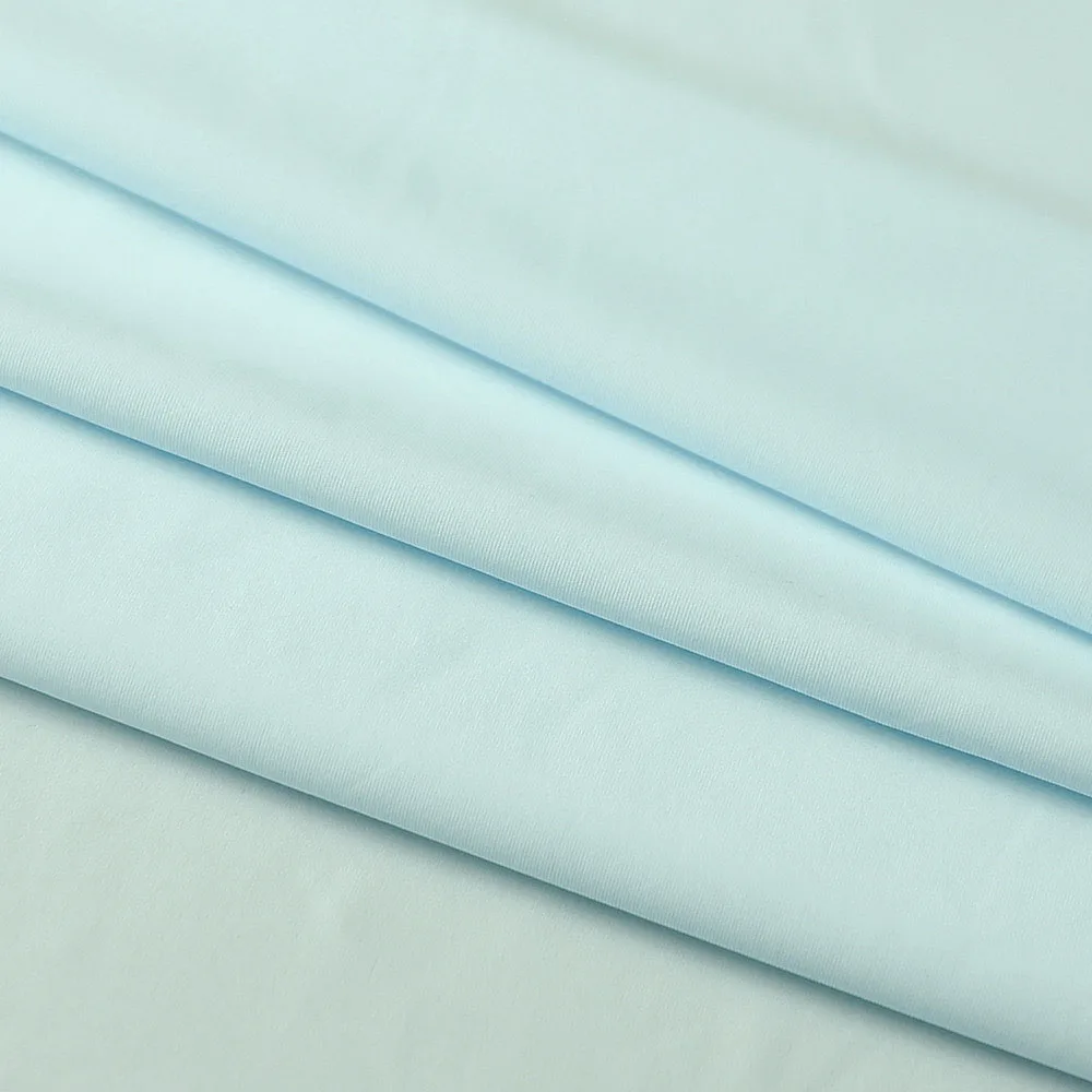 Wholesale Custom 87 Nylon 13 Spandex Weft Knitted 4 Way Stretch jersey fabric Bikini Bra Elastic Swimsuit Swimwear Fabric