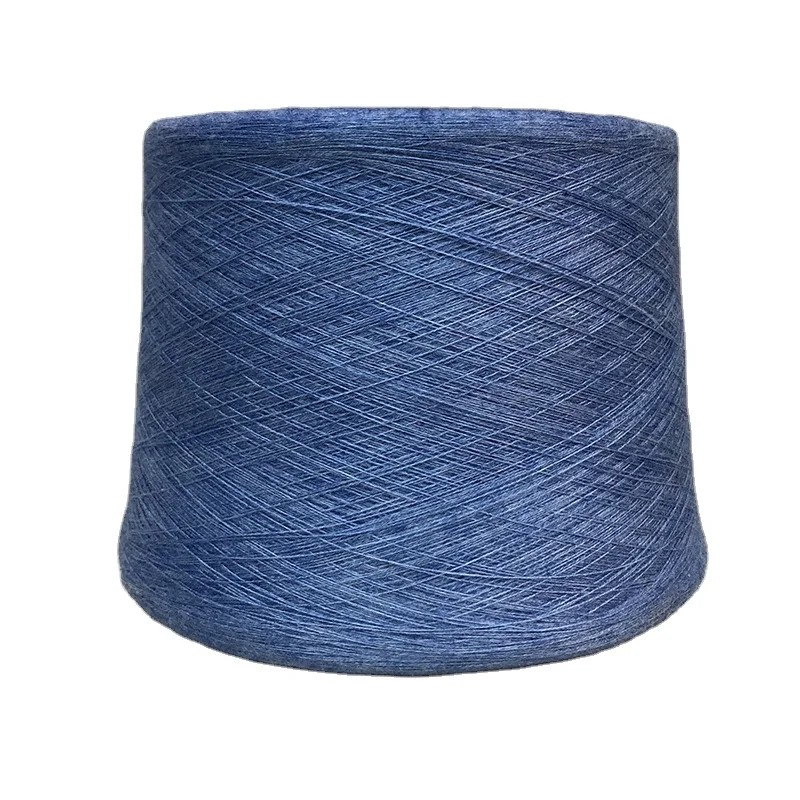 2/28 42% Viscose 41% Polyester 17% Nylon polyamide wool dyed core spun fancy flat knitting machine crochet malenge blended yarn