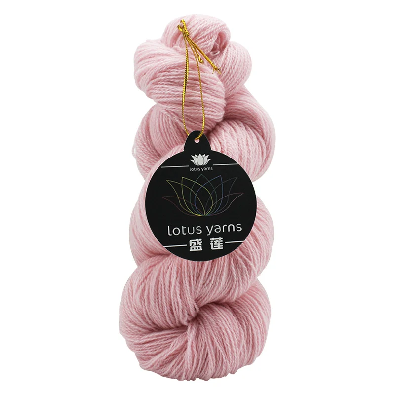 
Lotus Yarns High Quality Lace Weight Pure Cashmere Yarn 