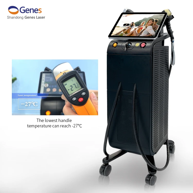 60% DISCOUNT! 3000W  ice Titanium Platinum/ 755 1064 808nm diode laser hair removal/alexandrite laser hair removal machine