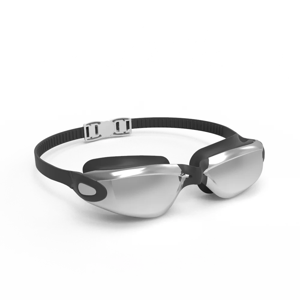 ZLF Most popular swimming glasses for adult 2600 adjustable nose bridge wide angle lens soft racing swimming goggle