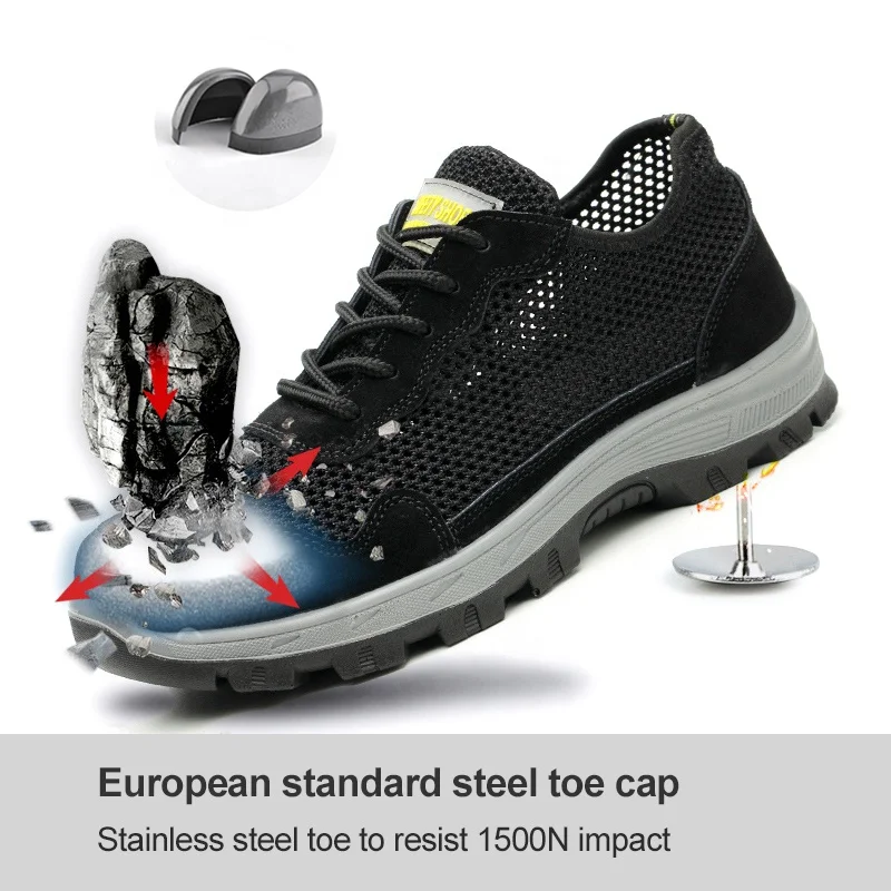 Обувь для скалолазания, работы, строительства, дышащая Промышленная защитная обувь, обувь для обуви