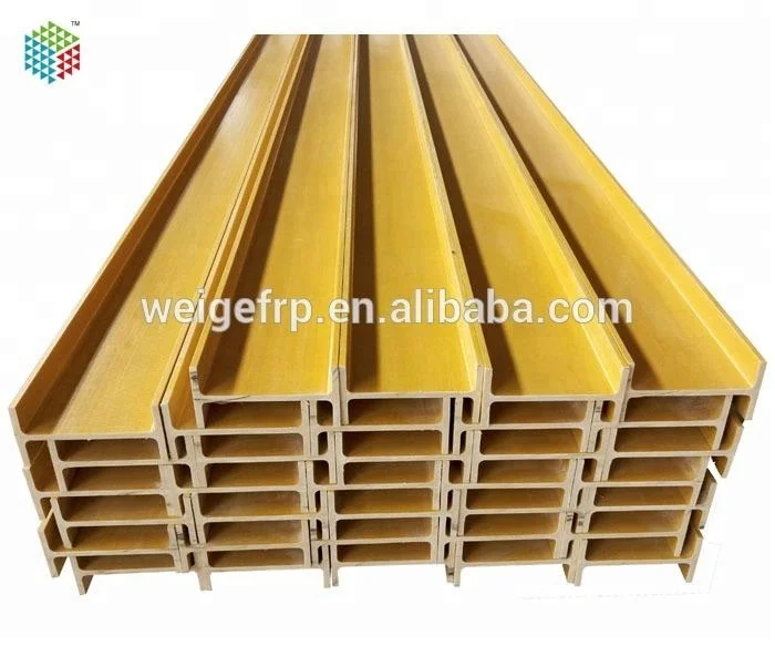 Excellent Supporting Parts FRP I beam and Wide Flange Beam