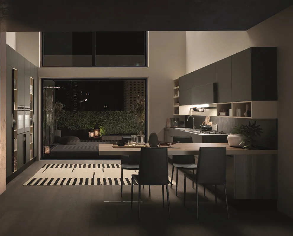 home modern modular ready made kitchen cabinets