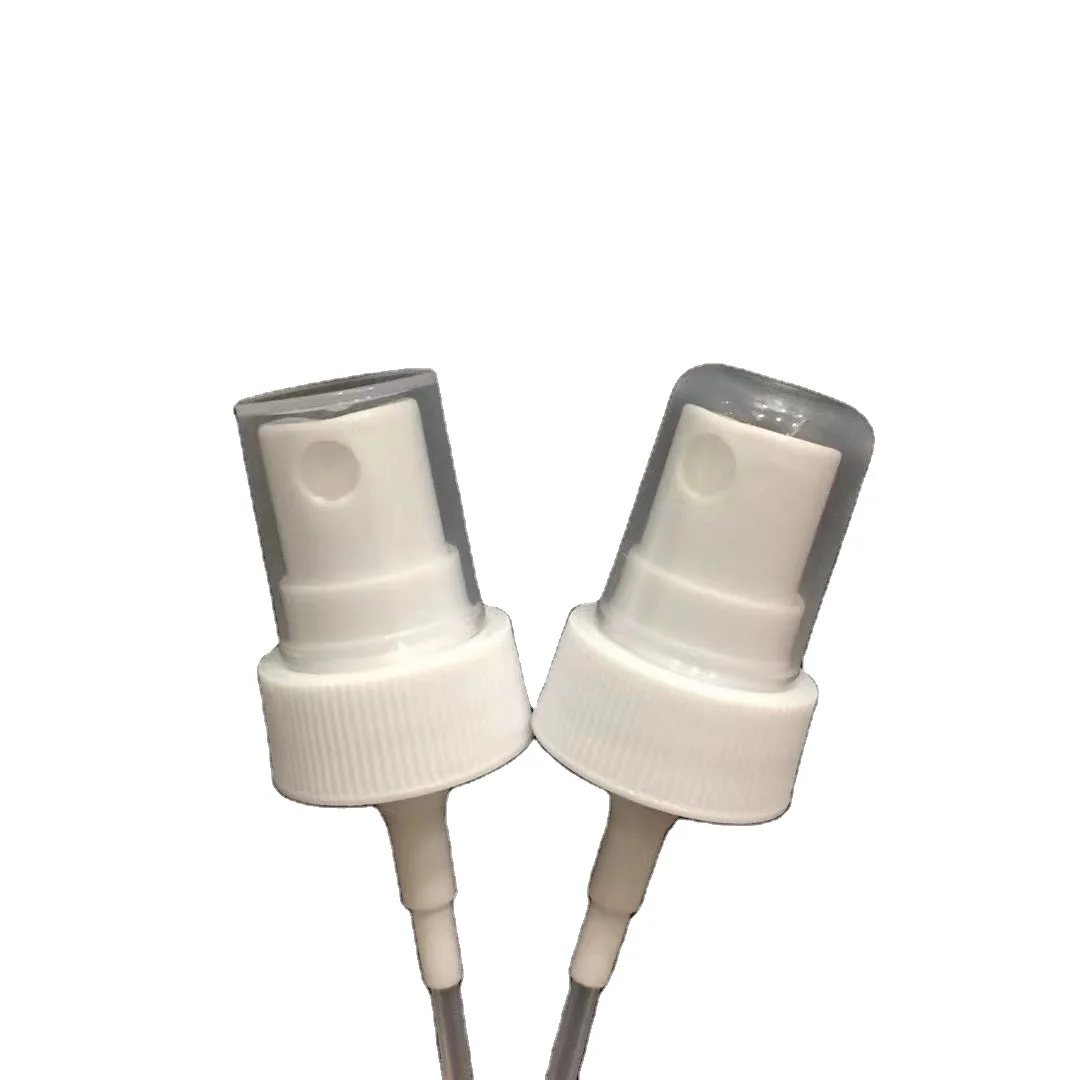 High quality 18/400 20/400 24/400 Plastic Bottle Spray Cap Fine Mist Sprayer Replacement Pump with Cover Fast Delivery