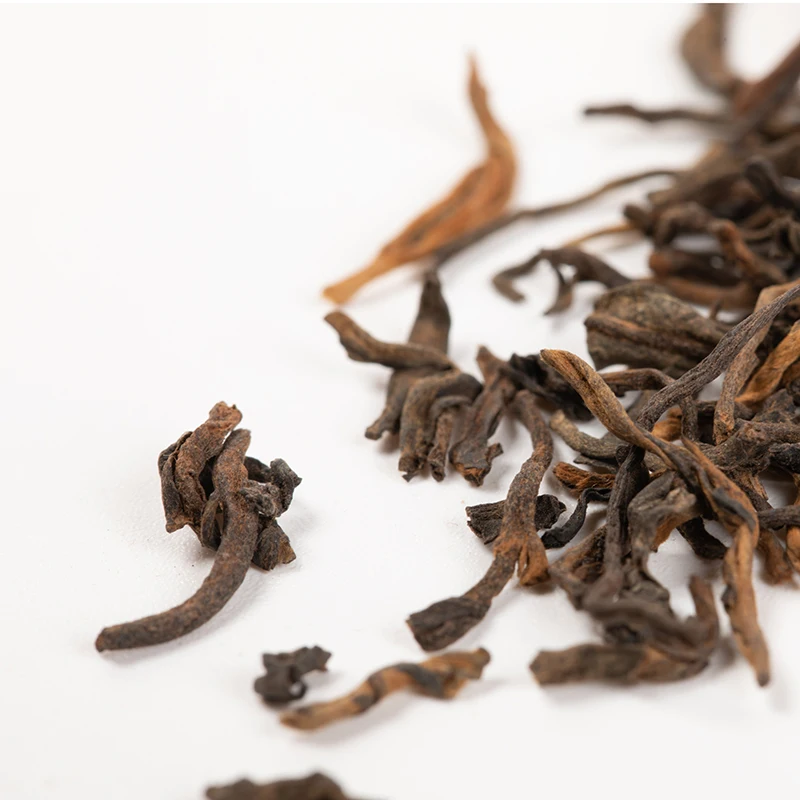 
Premium Organic Health Post-fermented Chinese Raw Blooming Loose Tea Puer 
