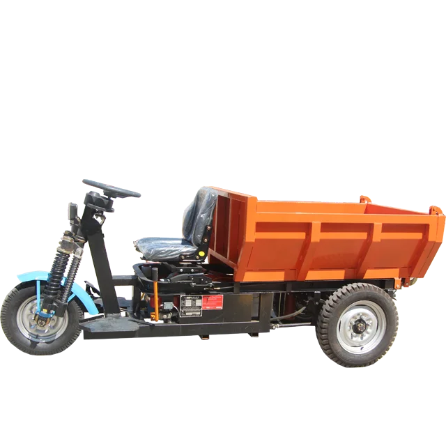 Mini Track Dumper Price Multi Function Electric Three Wheels Tricycle for Sale