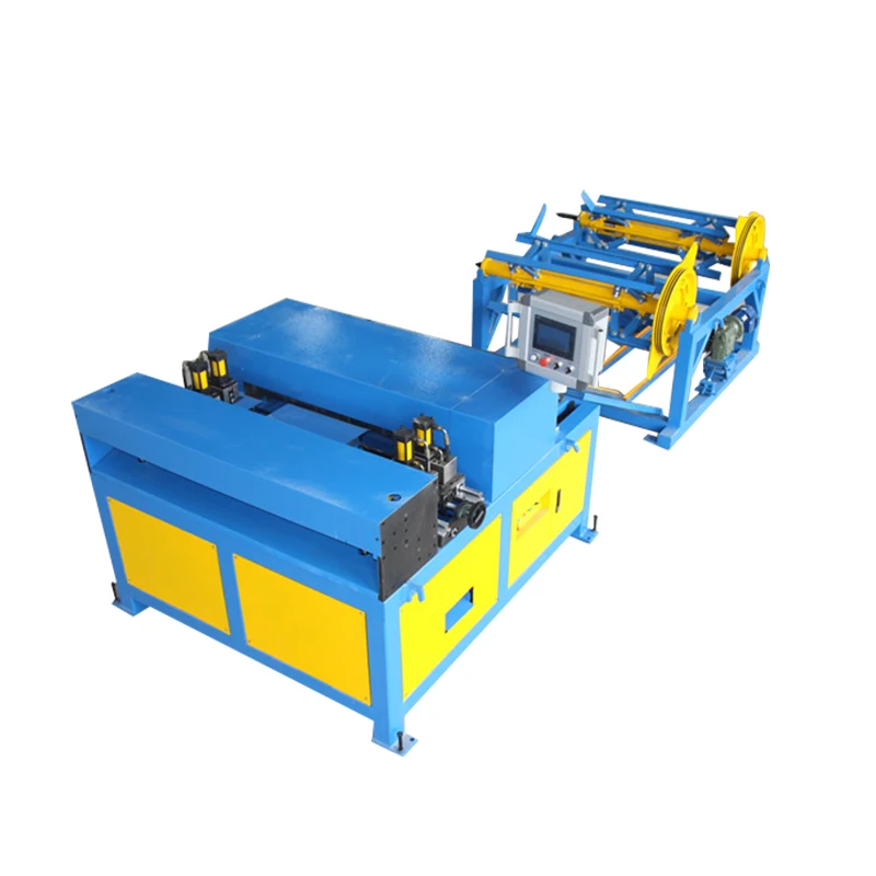 Auto Duct line 3 with notch and cutting angle for square duct forming machine