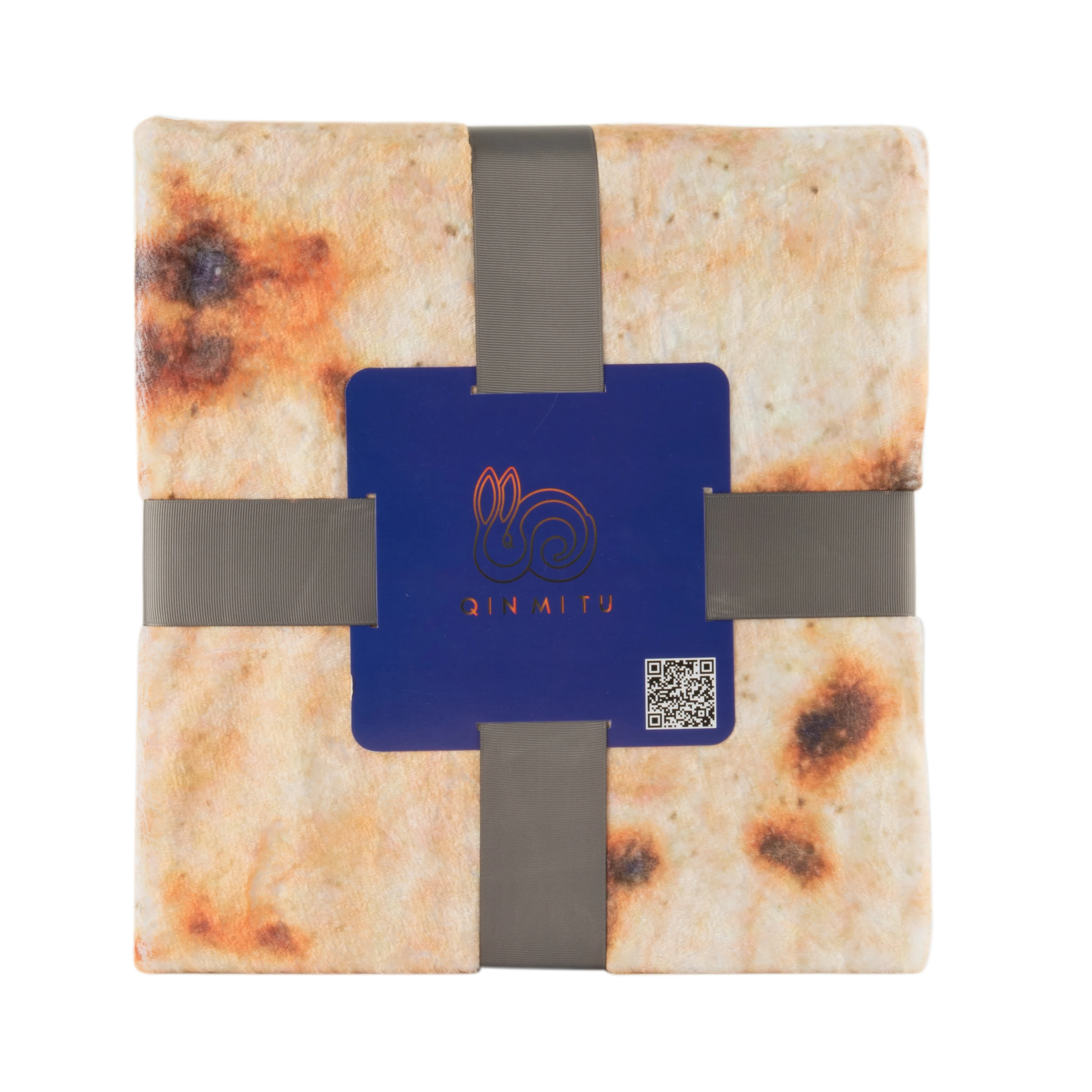 Low Price Super soft manufacture pizza flannel fleece taco tortilla company baby adult round burrito blanket