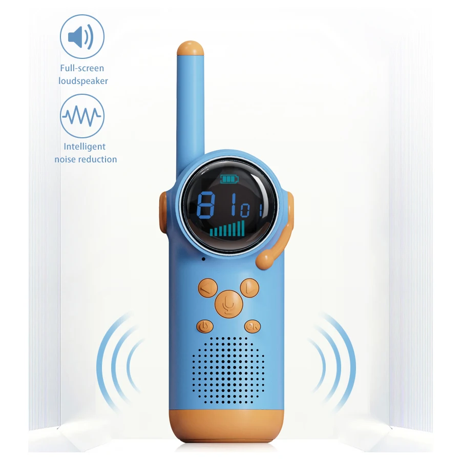 OEM/ODM Kids Gifts long range wifi wireless mini radio phone walkie-talkie mobile walkie talkie for Children Christmas Toys