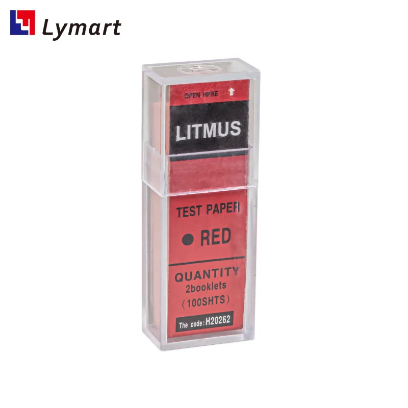 small alkali indicator ph red litmus test strips paper