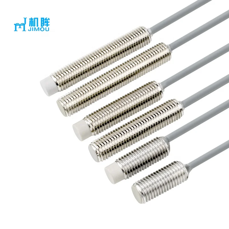 High quality dc 3 wire 8mm flush or non-flush PNP inductive proximity sensor