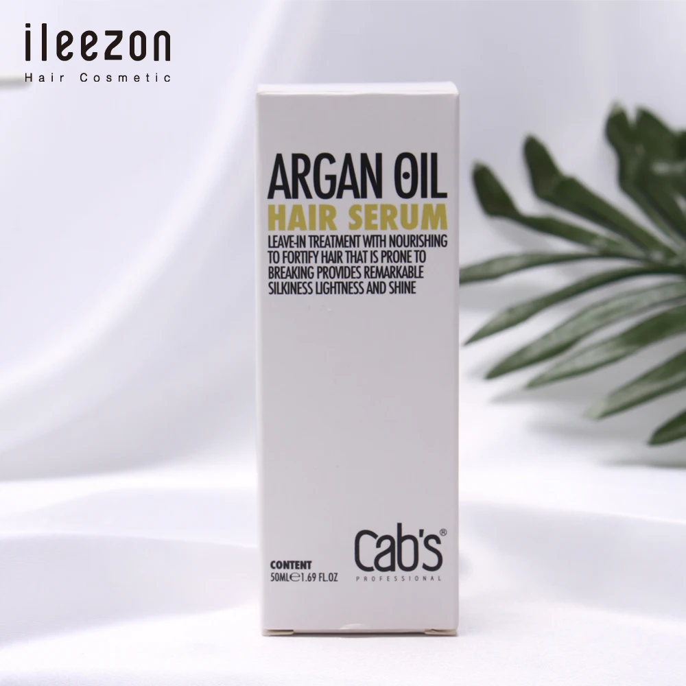 Natural Argan Oil Hair Care Essential Serum Oil Strengthens Fragile Hair No Rinse