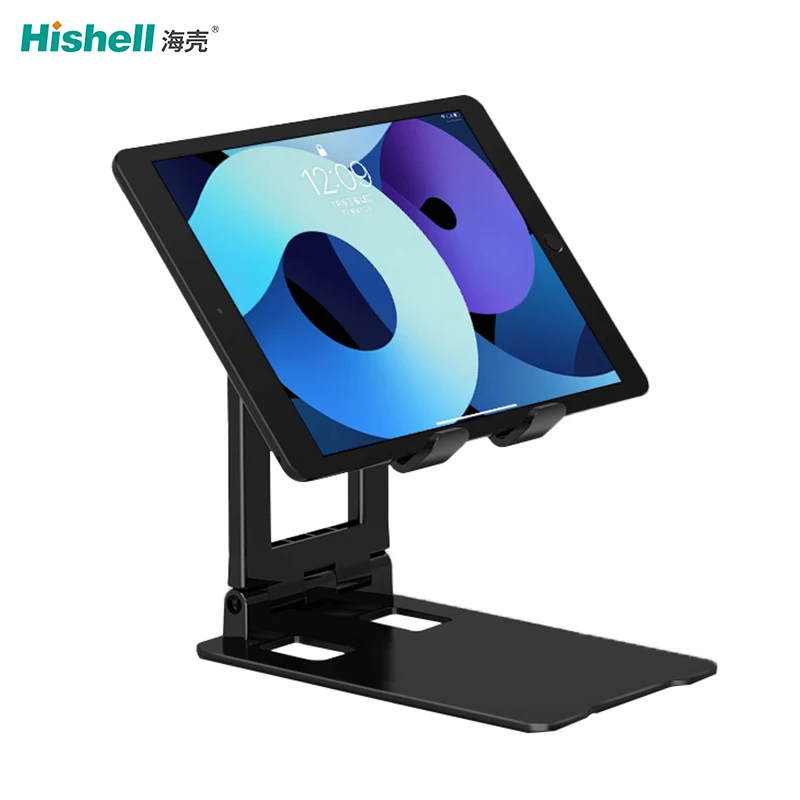Aluminium Tablet Stand Tablet Holder Height Adjustable Aluminum Mount Compatible All SmartPhone