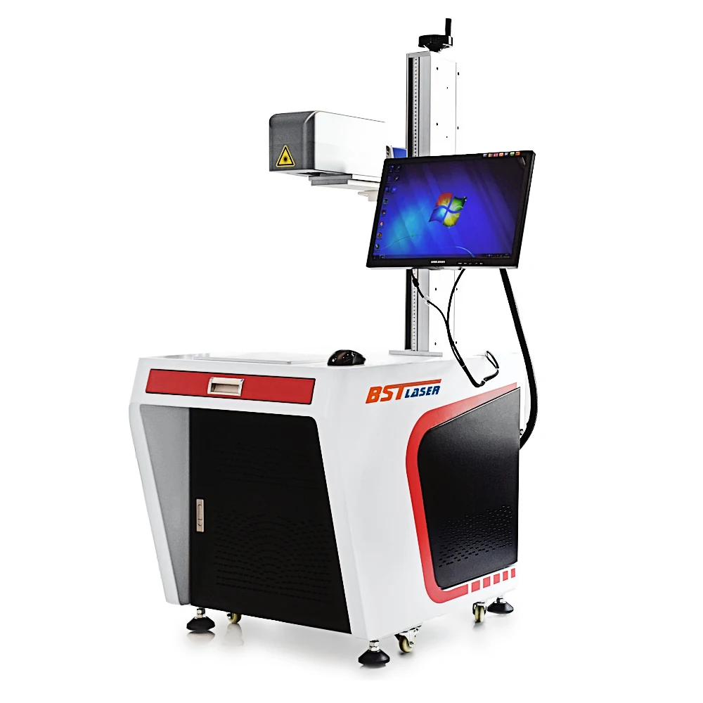 Raycus Mopa 50w 100w Feeltek 3D Fiber laser Metal Marking Engraving Machine