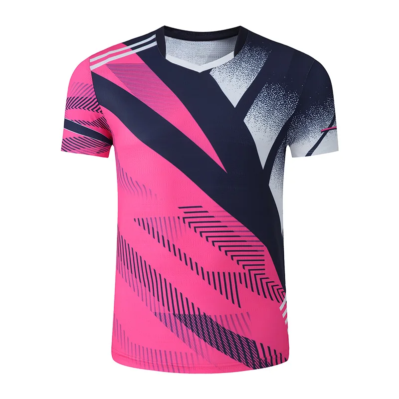New design Fully Sublimate table tennis shirts mens apparel tennis wear club sports for women