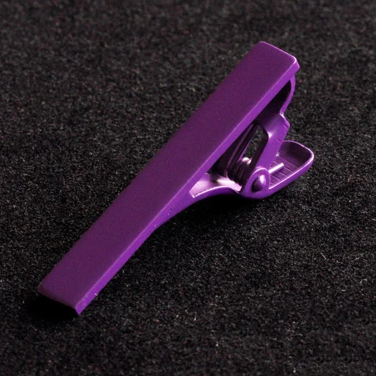 wholesale solid color tie clip bar blanks with high quality