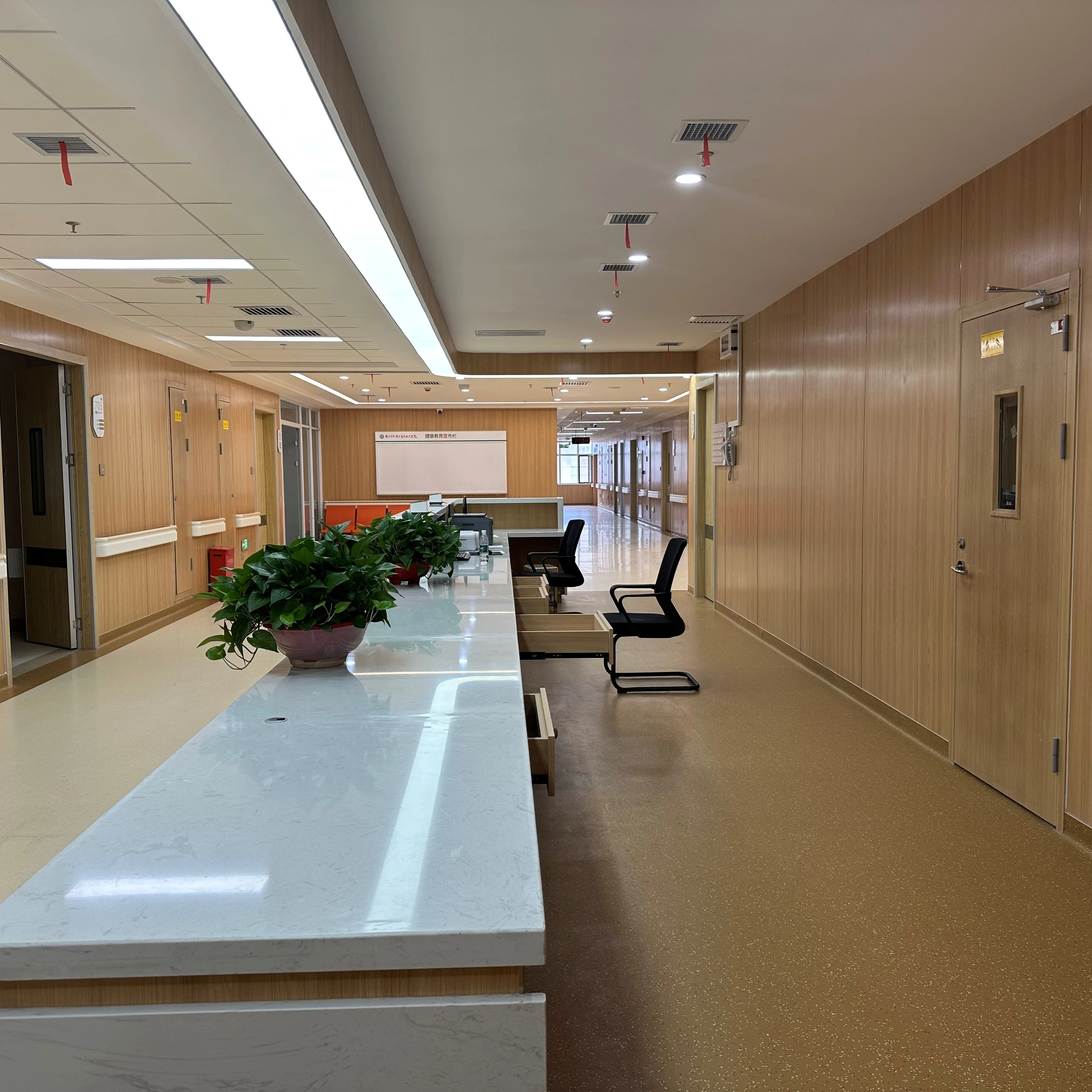 interior plastic pvc sheet for hospital