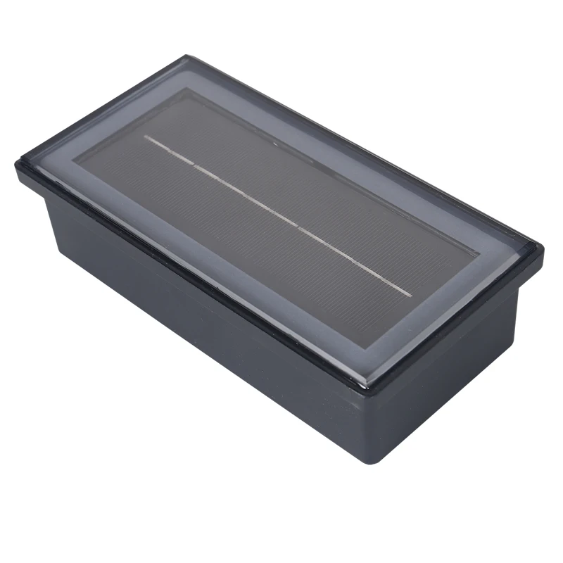 Открытый водонепроницаемый подземный светодиодный напольный светильник встраиваемый Солнечный Кирпичный Свет