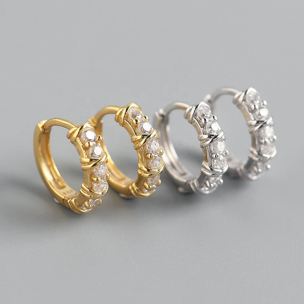 Cheap Prices Good Quality 925 Silver Earring Gold Fashion Earrings