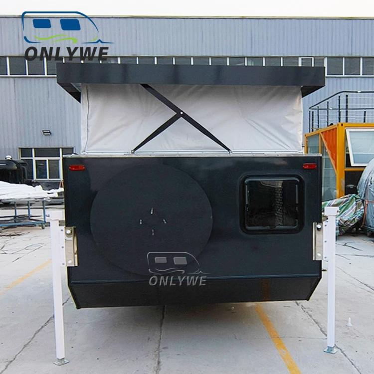 2024 Onlywe australian standard off road pickup camper overland slide in camper small popup truck camper for pickup truck