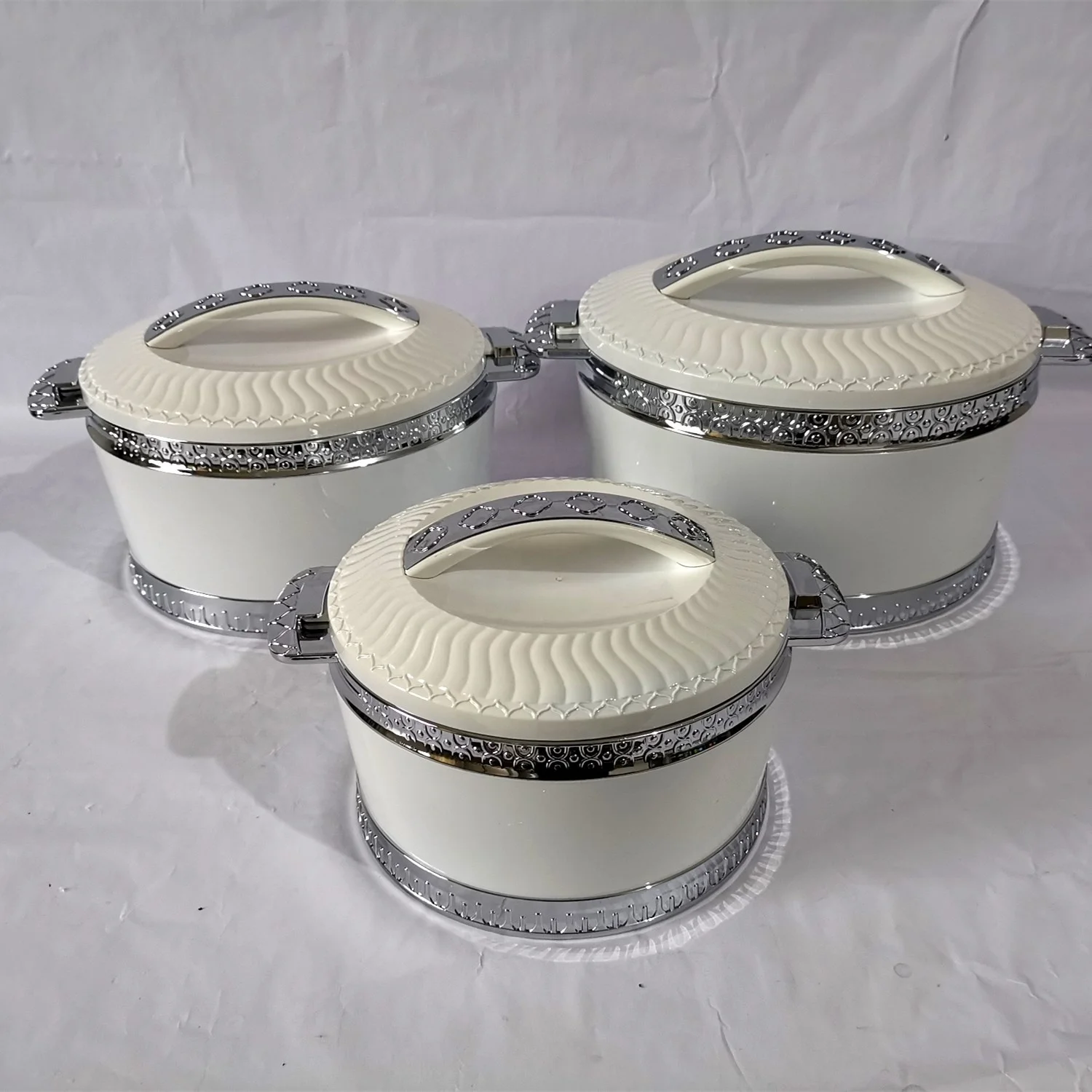 Food Warmer Hot Plate casserole set pots with lid enamel coated cast iron insulated hot pot