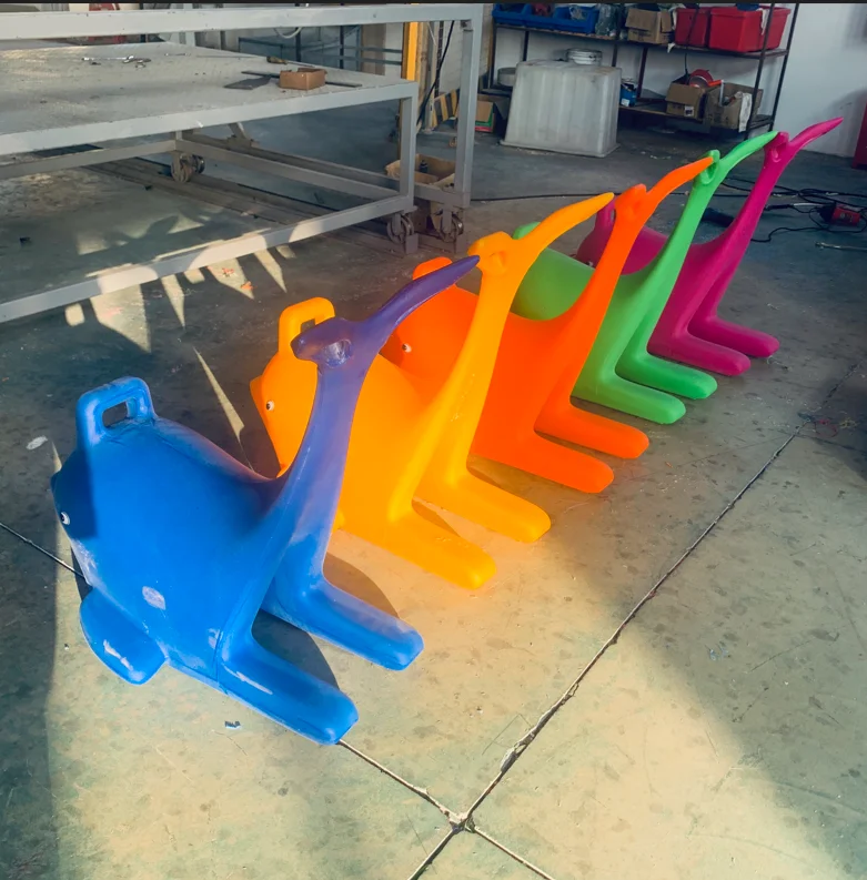 2023 high quality colorful ski booster skate helper ice skate assistant auxiliary  dolphin Safety  skate helper for children