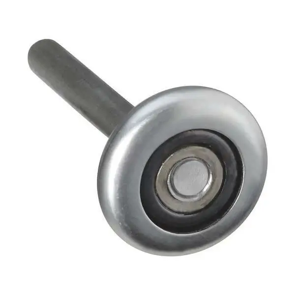 Ролики для гаражных дверей, Двойные мягкие колесики с валом, сталь 2 и 3 дюйма, в европейском стиле