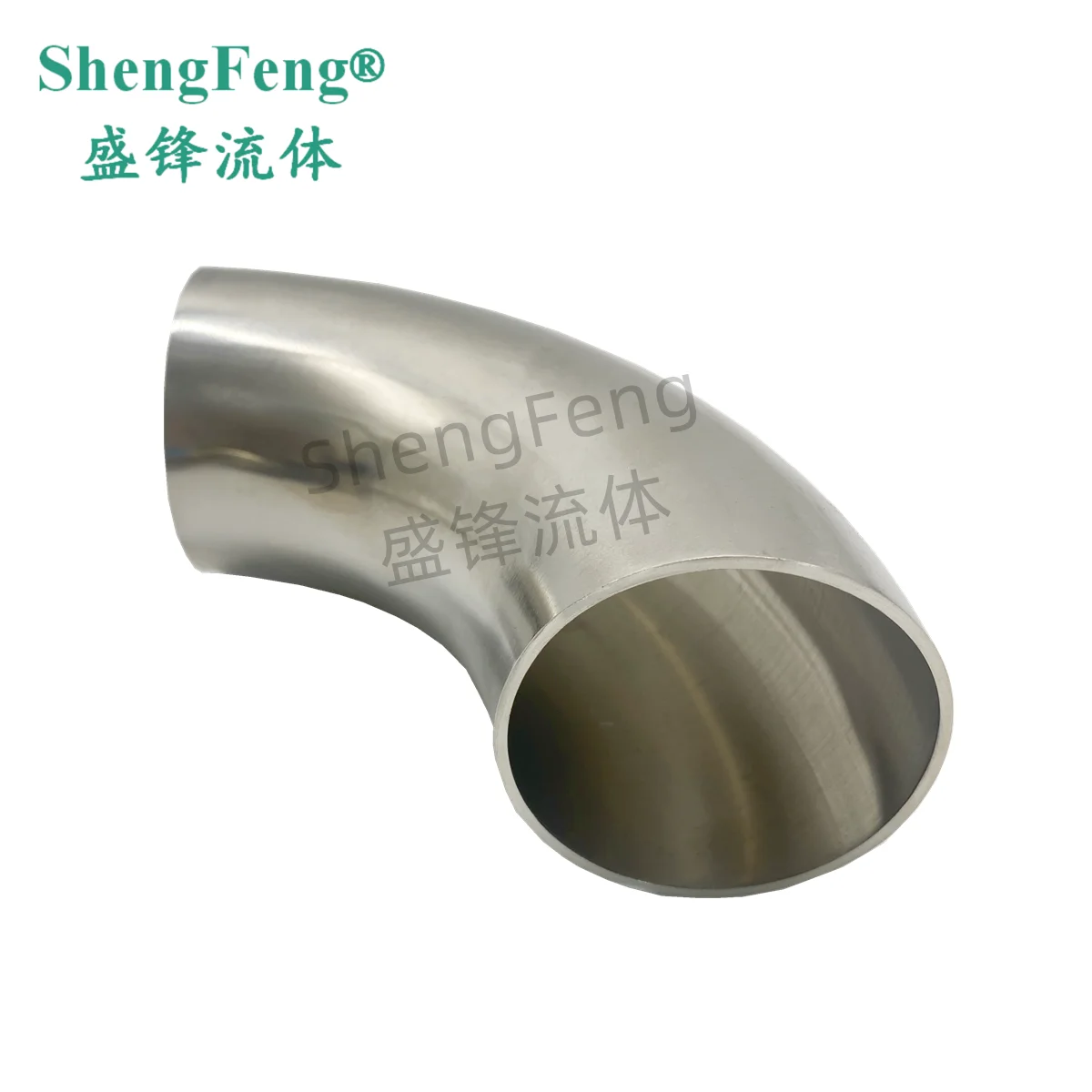 ShengFeng 2WCL Weld Ends 90 Degree Sanitary Short Elbow