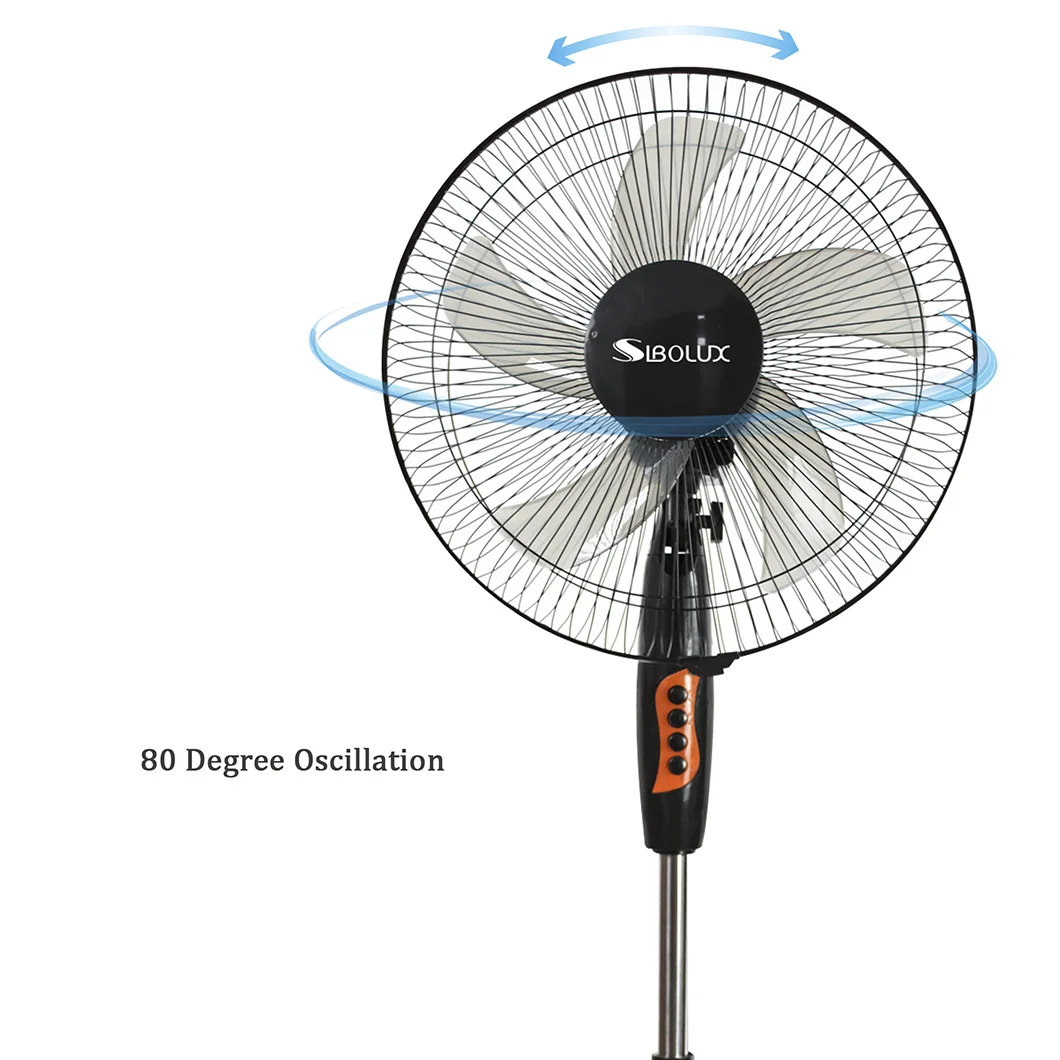 Factory Direct Sales Good Quality Cheapest Standing Fan 5PCS Plastic Blades Ventilateur Hot Sale Home & Office Electric Fan