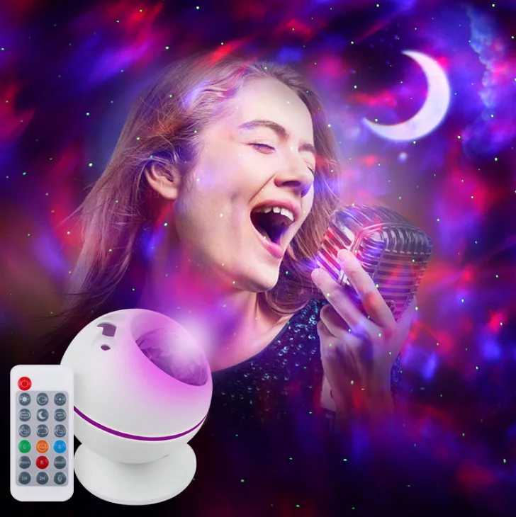 Smart Star Led Night Starry Projector Light Small Ball Starry Sky Projection Lamp With Remote Control