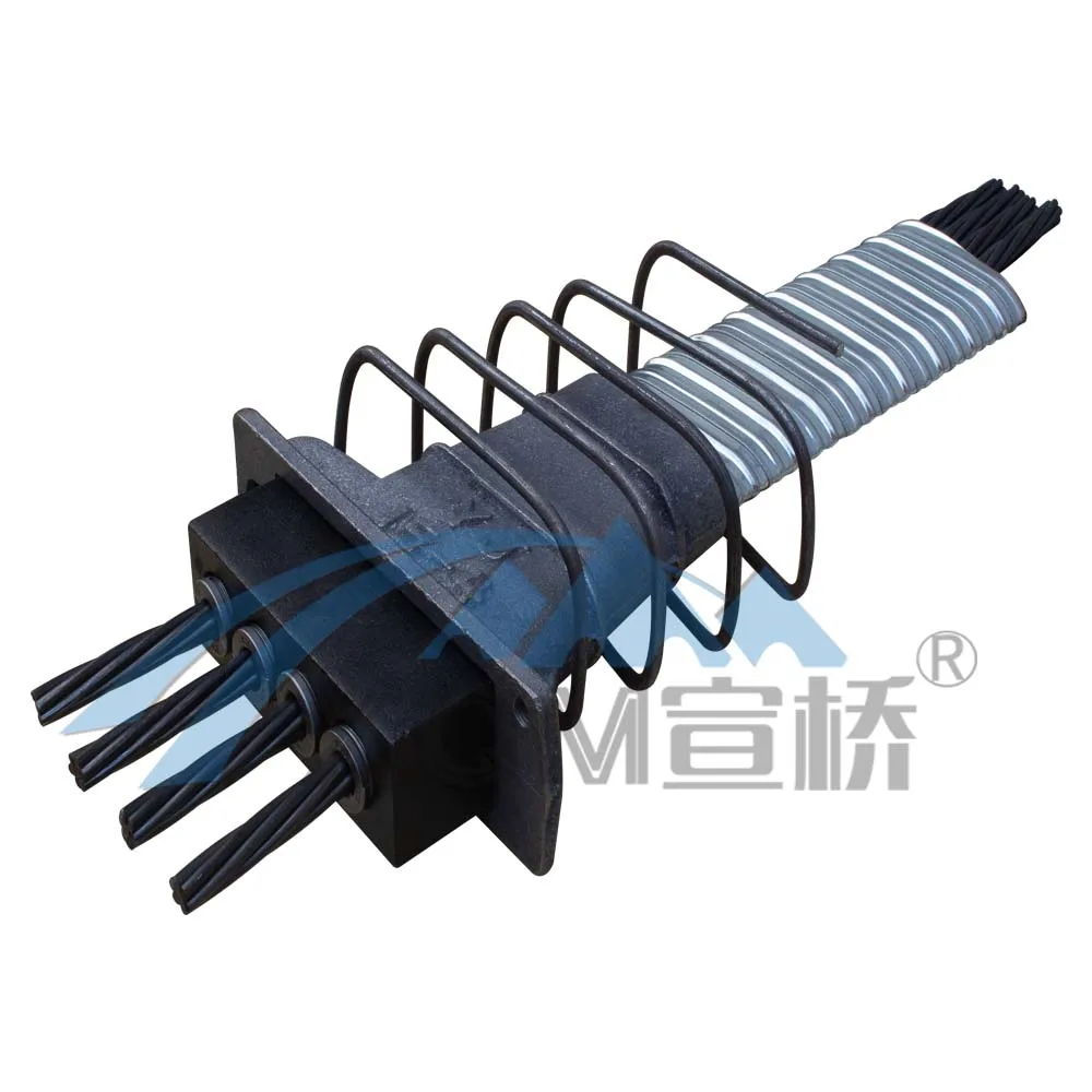 High quality 5 holes Flat slab system tensioning tendons prestressed anchor used for post-tensioning system