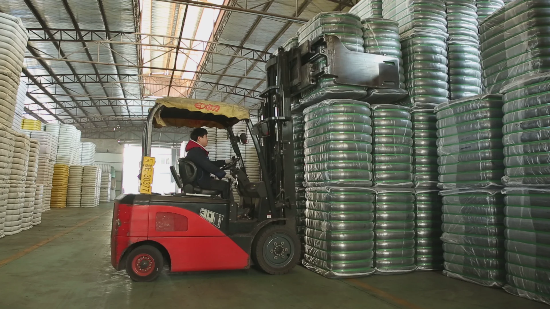 regenerated polyester staple fiber wastes recycling