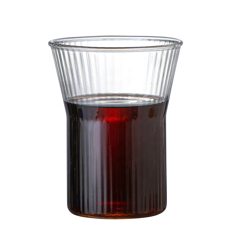 Z Heat Resistant Glass Cup Manufacturer Dessert Cups Glass Mugs Coffee Colored Single Wall Insulated Borosilicate Glass Cup