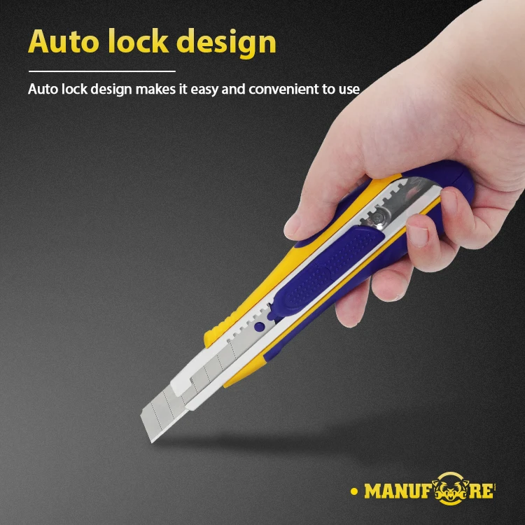 School and Office Stationery Knife Super Durable snap off knife Utility Knife Open Box Tool Wallpaper Cutter