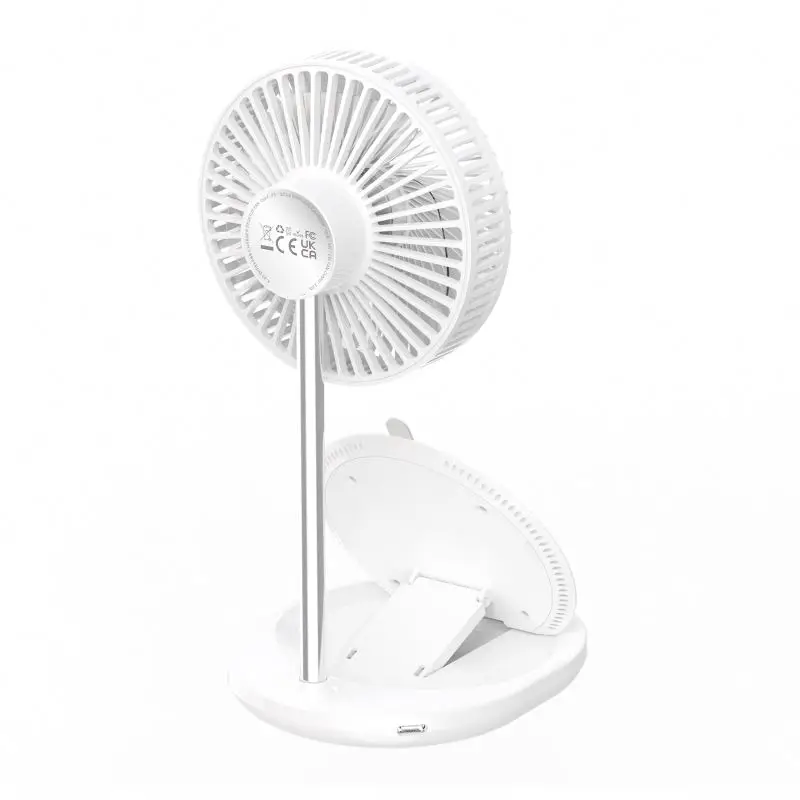 Desktop phone Handheld Mini Fan 3 In 1 Can be used as a cell phone holder handheld mini fan