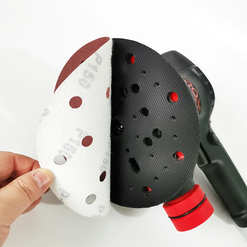 FROX 450W Electric Eccentric Sander 6 Inch 150mm Sanding Plate Electric Sander Wood Processing Furniture Car Polishing Machine