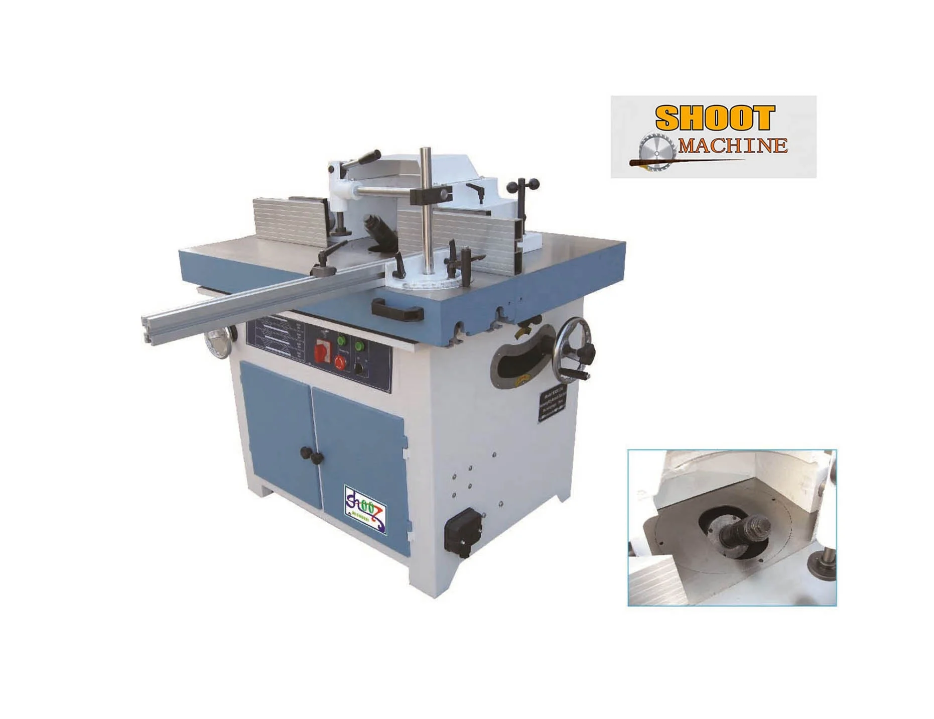 Shoot Brand Wood-working Milling Machine with Tiltable Spindle, SHX5615