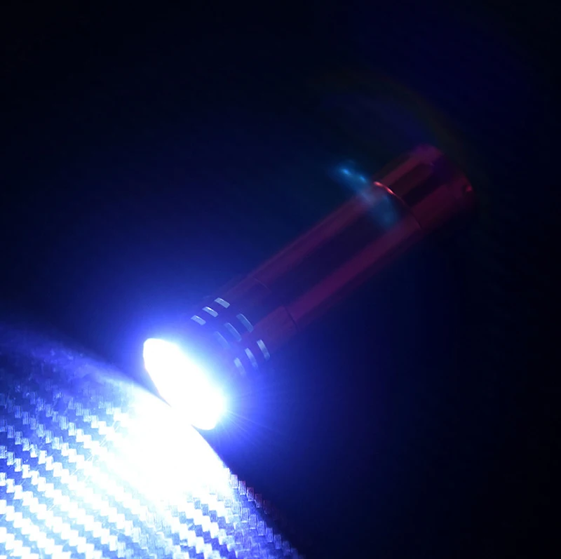 9 LEDs Cheap price LED Flashlight aluminium mini LED torch