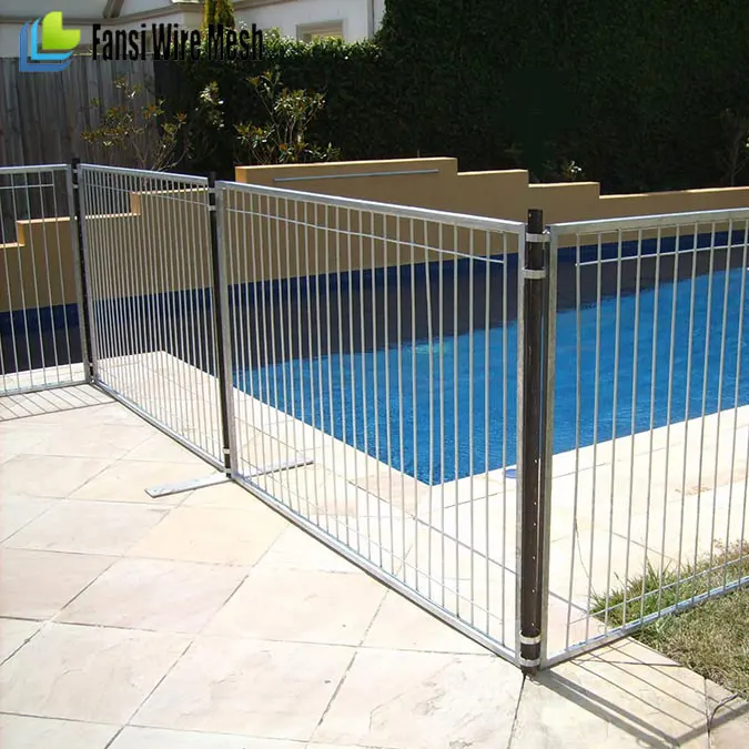 Sustainable security assurance easy installing swimming pool fencing
