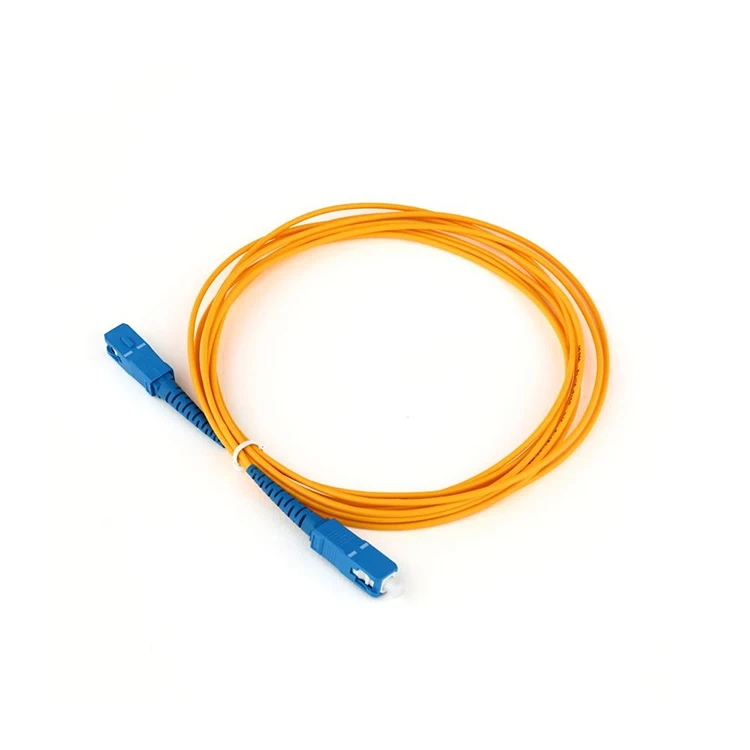  Ftth manufacture sc-sc Simplex желтый Внутренний оптический кабель 3 метра