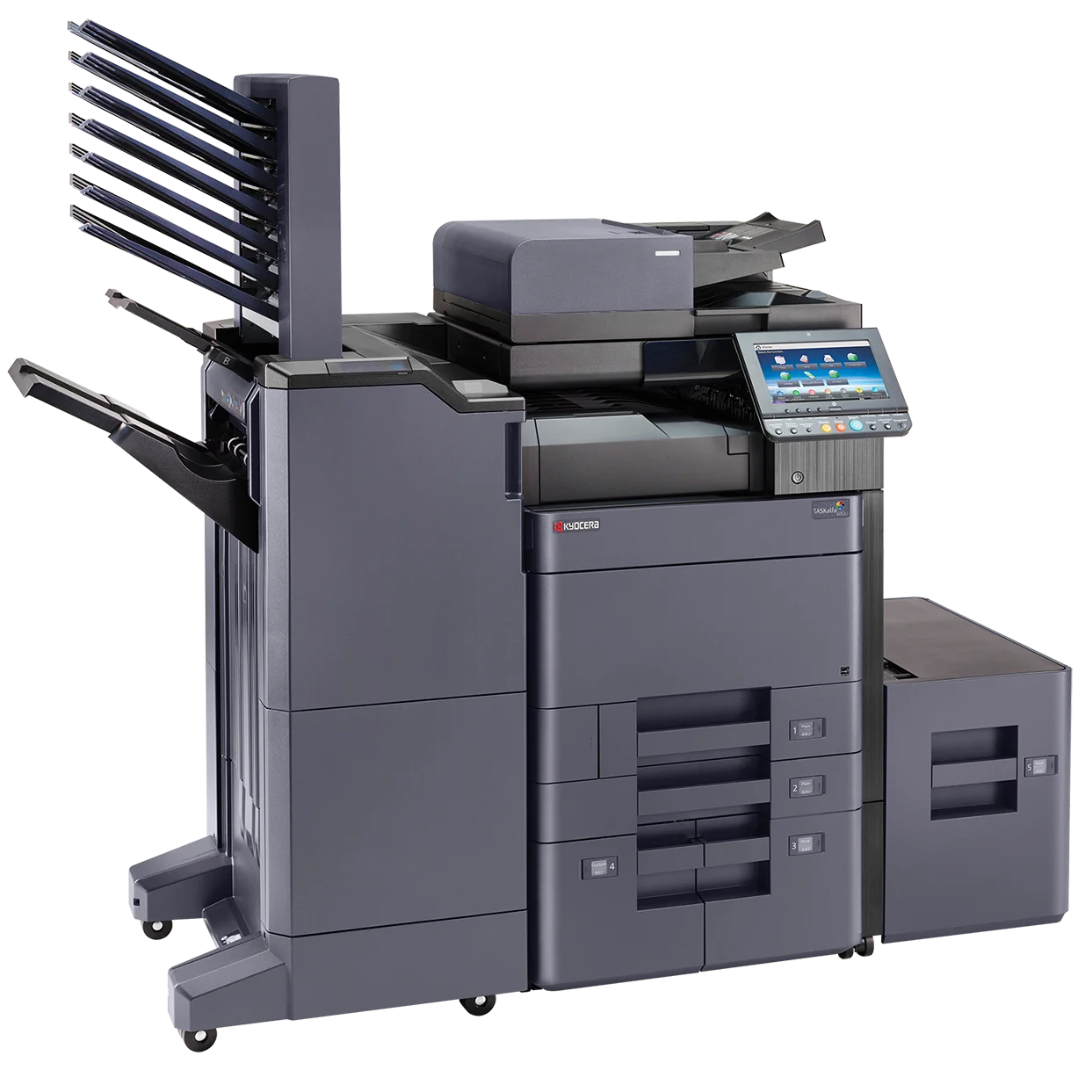 Отремонтированный копировальный аппарат цветной цифровой 60ppm для Kyocera Taskalfa 4053 5053 6053ci домашний офис небольшой лазерный принтер