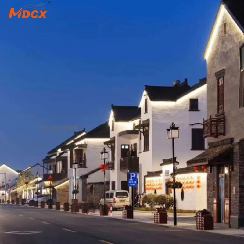 24V led пиксель света напольная декоративная цветная (RGB) XQG19 ультра высокие стены шайба