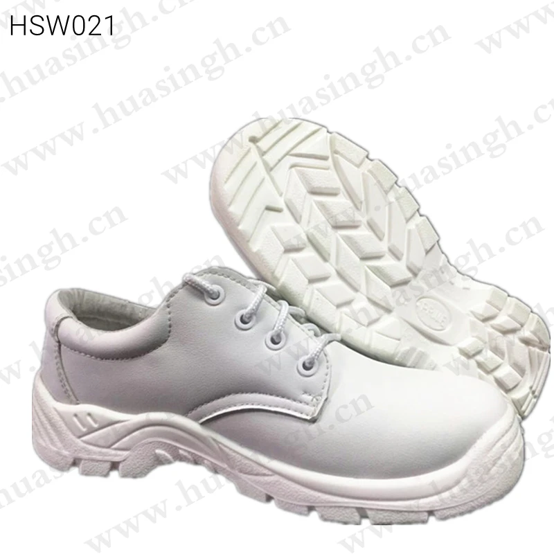 LXG medical Industry Low-cut Style Anti-static White Safety Shoes Steel Toe Insert Industrial Work for Kuwait HSW021