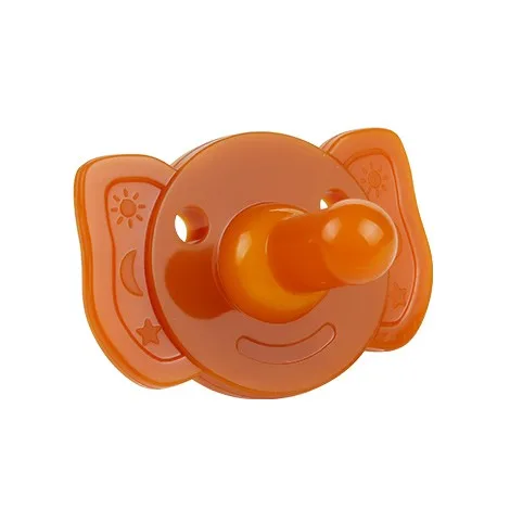silicone baby pacifier simple and easy to clean silicone soother clip 100% BPA free baby silicone pacifier soother