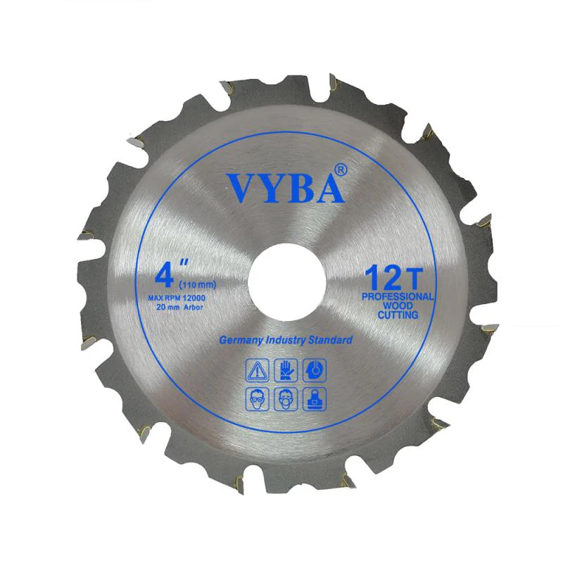 BOSCH newly  design 4inch 12T TCT circular panel saw blades wood cutting