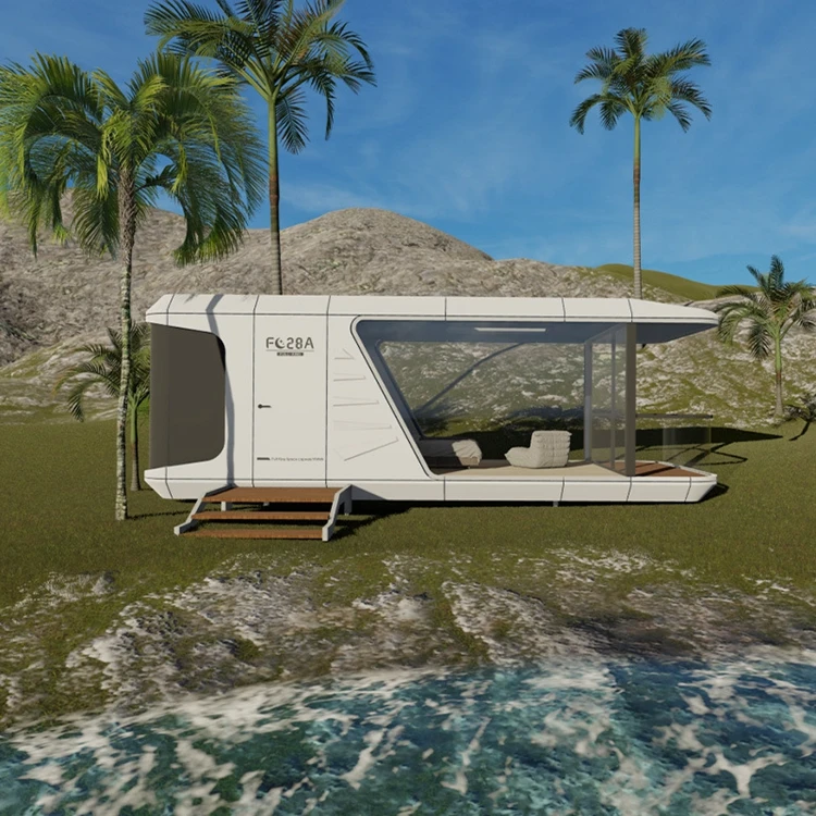 Luxury Prefab Smart Space Capsule House Cabins Detachable Modular Vacation Units for Hotels Villas Office & Resort Rentals